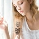 thumbnail image 5 of 20 hojas de tatuajes temporales pegatinas tatuaje para mujeres niñas arte corporal brazo, 5 of 7