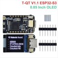 thumbnail image 2 of T-QT V1.1 ESP32-S3 GC9107 Módulo de Desarrollo de Pantalla LCD de 0,85 Pulgadas WIFI Bluetooth Pantalla IPS A Color de 128 X 128, 2 of 5