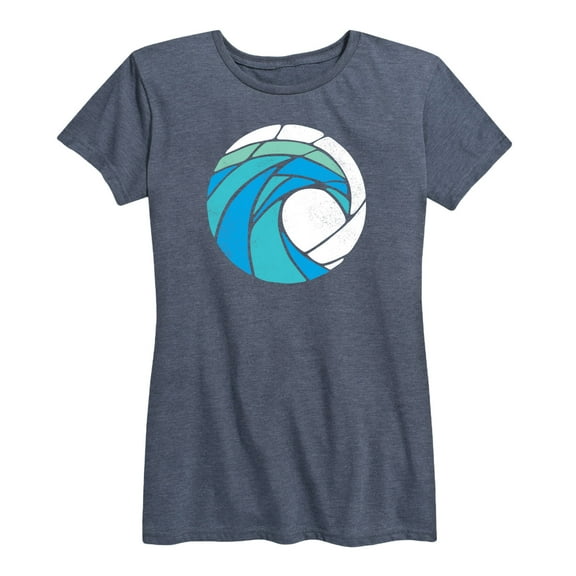 Instant Message - Stained Glass Wave - Women's Short Sleeve Graphic T-Shirt