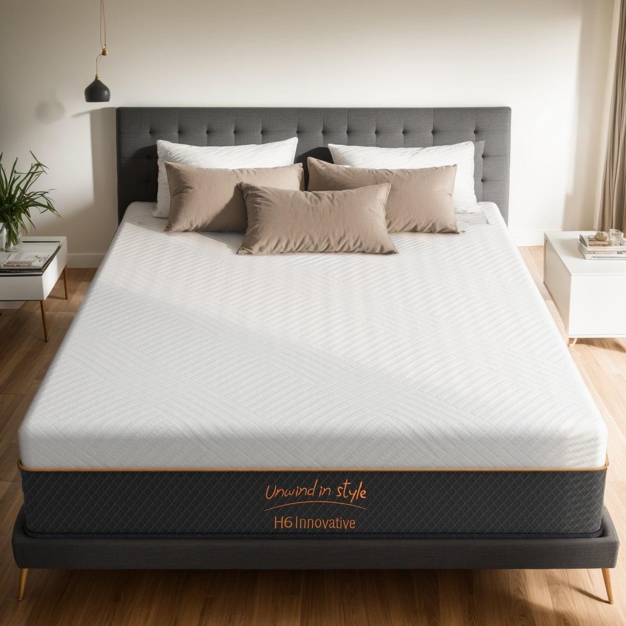 Soges 10 inch Twin Size Hybrid Mattress, Soft Plush Medium Firm Feel Mattress, Individual Pocket Spring Motion Isolation Mattress for Pressure Relief, Fiberglass Free Mattress in a Box, CertiPUR-US