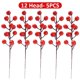 thumbnail image 1 of Ramo de flores artificiales de acebo y bayas falsas para Decoración de mesa, corona de navidad, regalos de Año Nuevo, bricolaje, 10/1 piezas, 1 of 4