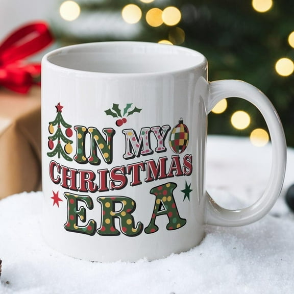 In My Christmas Era Mug, Christmas Mug, Xmas Mug, Merry Christmas Mug, Holiday Mug, Winter Mug, Christmas Tree Mug, Christmas Gift