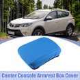 thumbnail image 2 of Unique Bargains Center Console Armrest Box Cover for Toyota RAV4 2014-2018 Pad Interior Anti-Scratch Cotton Blue, 2 of 7