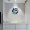 thumbnail image 5 of Yayeee Wall Clock Battery Operated 9.5" Silent Quartz Non-Ticking for Living Room Decor, Night Floating Whale, 5 of 8