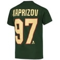 thumbnail image 3 of Youth Kirill Kaprizov Green Minnesota Wild Player Name & Number T-Shirt, 3 of 3