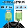 thumbnail image 4 of Xxone Cable Vga Cable De Monitor Vga A Vga Hd15 De 6 Pies Para Pc, Computadora Portátil, Proyector De Tv-6 Pies, 4 of 5