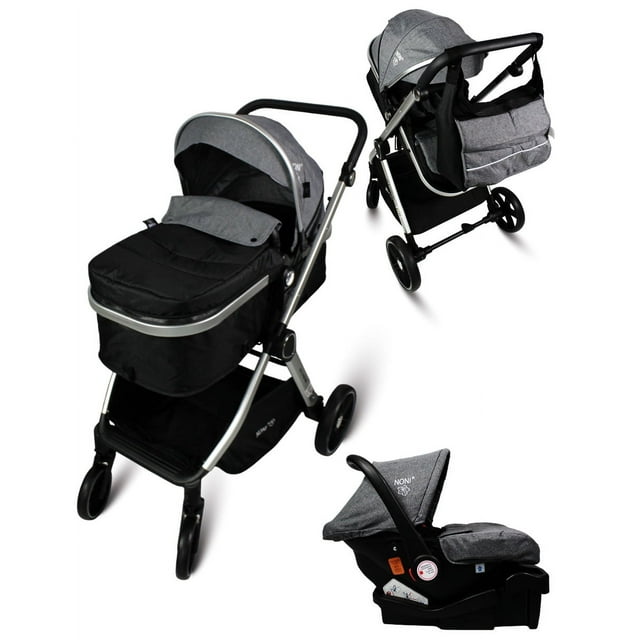 Carriola Paseo De Lujo Con Asiento Para Carro Noni Is-999L