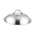 thumbnail image 3 of Tapa de plancha con asa aislante, tapa para sartén, para olla de sopa, ideal para cocina, restaurante, uso interior y exterior., 3 of 9
