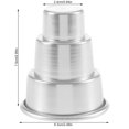 thumbnail image 4 of Toystoory Mini molde para hornear pasteles de 3 niveles, molde para cupcakes de pudín de Chocolate de varios niveles, suministros para bandejas Type6 NO6, 4 of 6