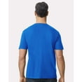 thumbnail image 4 of Gildan Men’s Softstyle Lightweight T-Shirt, Royal Blue, 6-Pack, S-3XL, Short Sleeve Crew Neck Shirt, 4 of 5