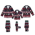 thumbnail image 7 of KICILVS Christmas Family Pajamas Matching Sets Holiday Pajamas Set Long Sleeve Festival Party Sleepwear Xmas Pjs, 7 of 7