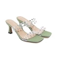 thumbnail image 2 of YOWMNS Women's Elegant High Heel Strass Sandals Perfect for Beach and Evening Wear, 2 of 5