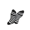 thumbnail image 5 of Rocae Black And White Stripes for Adult Socks Casual Athletic Stretchy Loose Socks for Women Men Non-Slip Middle Tube Socks, 5 of 7