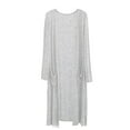 thumbnail image 5 of zaveiop Women's 2025 Sales Trendy Long Cardigans Sweater Lightweight Open Front Long Sleeve Maxi Duster Coats with Pockets (Light Gray, One Size), 5 of 5