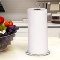 thumbnail image 3 of Jinsinto Paper Towel Holder Countertop, Kitchen Paper Towel Stand Holder for Kitchen Organization and Storage, (Silver), 3 of 5