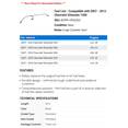 thumbnail image 2 of Fuel Line - Compatible with 2007 - 2013 Chevrolet Silverado 1500 - Dorman, 2 of 2
