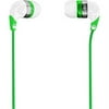 Cavern Park Premium Earbuds - White/Green, Model 10485