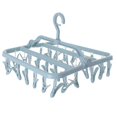 thumbnail image 4 of Sock Drying Rack, Hanging Clothes Drying Rack with 32 Clothes Pegs for Socks, Underwear,(Blue),32*32*23cm, 4 of 5