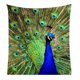 thumbnail image 3 of Tapiz decorativo de pared, colcha, textiles para el hogar, tapete de playa, pavo real, 60 pulgadas, 3 of 9