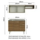thumbnail image 3 of Madesa Gabinete de Cocina Integral Compacta 165 cm con Fregadero Emilly Rústic 05, 3 of 11