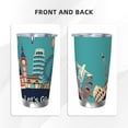thumbnail image 3 of Rateoe Let's go Travel Printed Car Guy Gifts for Men Women Tumbler - 20oz/590ml Double Wall Vacuum Insulated Stainless Steel Travel Tumbler Cups with Lid & Straw-Without Straw, 3 of 8