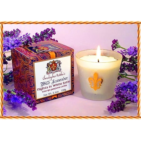 Luxor Spa - Christopher Radko's Hudson Organics Wild Lavender Luxe Spa Perfume Candle 5.1oz.