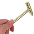 thumbnail image 3 of FRCOLOR mini hammer 2pcs 6 In One Multifunctional Solid Machined Brass Hammer Watch Repair Tool Precision Installation Small Hammer,6.3"X2.17"X0.59", 3 of 5
