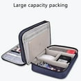 thumbnail image 3 of Travel Cable Organizer Bag, Electronic Accessories Case Portable Double Layer Cable Storage Bag, 3 of 5
