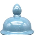 thumbnail image 3 of Teli 18 Inch Decorative Temple Ginger Jar Elegant Ceramic Glossy Blue - Saltoro Sherpi, 3 of 5