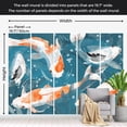 thumbnail image 3 of Animal Wallpaper Wall Mural - Koi Fishes, 3 of 5