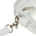 thumbnail image 2 of Bolso de hombro para viajes, bolso de hombro transparente Bolso de hombro transparente de moda Bolso de hombro de PVC Características mejoradas, 2 of 14