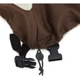 thumbnail image 3 of Outdoor Patio Coffee Table Cover, Waterproof, UV Resistant, Weather Protection with Secure Straps, Beige/Tan, 48" x 28", 3 of 7