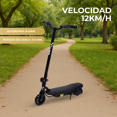 thumbnail image 4 of Scooter Patín Eléctrico Eco-Forte Plegable Cd11a 120w 12km/h Negro, 4 of 5
