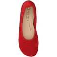 thumbnail image 5 of Journee Women's Aria Knitted Round Toe Knit Flats, 5 of 10