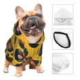 thumbnail image 3 of Balery Retro Vinyl Records Sudadera con Capucha para Perros Pequeños – Ropa para Mascotas, Disfraz para Perros y Gatos, Ideal para Fiestas y Cosplay-X-Large, 3 of 7