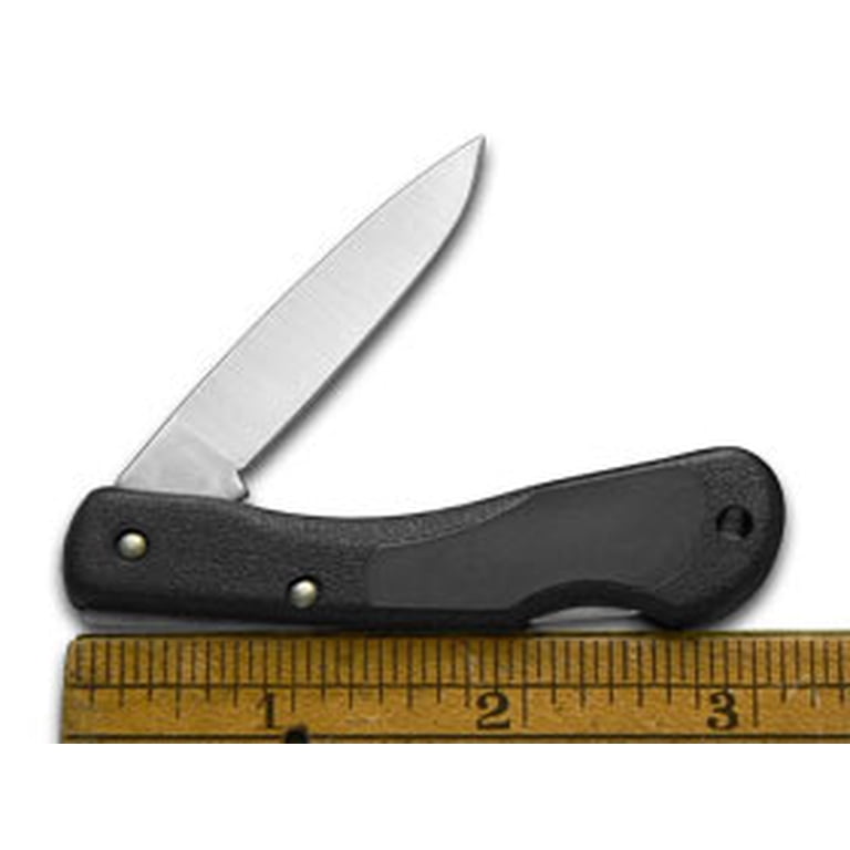 小物 koki Case XX Black Zytel Mini Blackhorn Lockback Pocket Knife, Tru