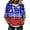 Blue-a, variant on Womens American Flag Shirt USA Air Force Tshirts Patriotic 4th of July T-Shirt Memorial Day Tee Tops