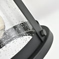thumbnail image 7 of Lighting MARK Transitional 1 Light Textured Black Outdoor Wall Sconce 14" Height, 7 of 7
