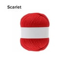 thumbnail image 4 of Knitting Yarn Blended Knitting Rope Thick Macrame Cord yarn DIY making for Crochet Handcraft DIY Making String, Red, 4 of 7