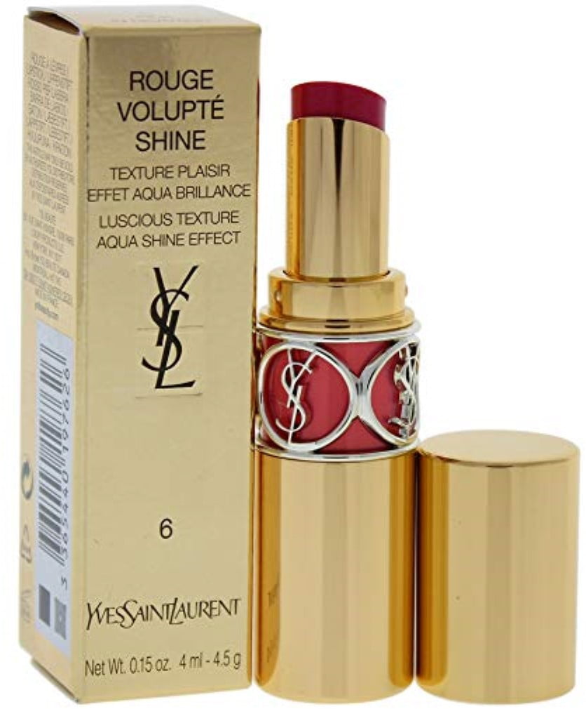 Yves Saint Laurent Rouge Volupte Shine Lipstick - # 6 Pink In Devotion 0.15 oz Lipstick