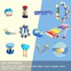 thumbnail image 1 of Juego de instrumentos musicales de 19 piezas, instrumento de percusión para niños, material didáctico para educación temprana, música para bebés y jardín de infantes, 1 of 6