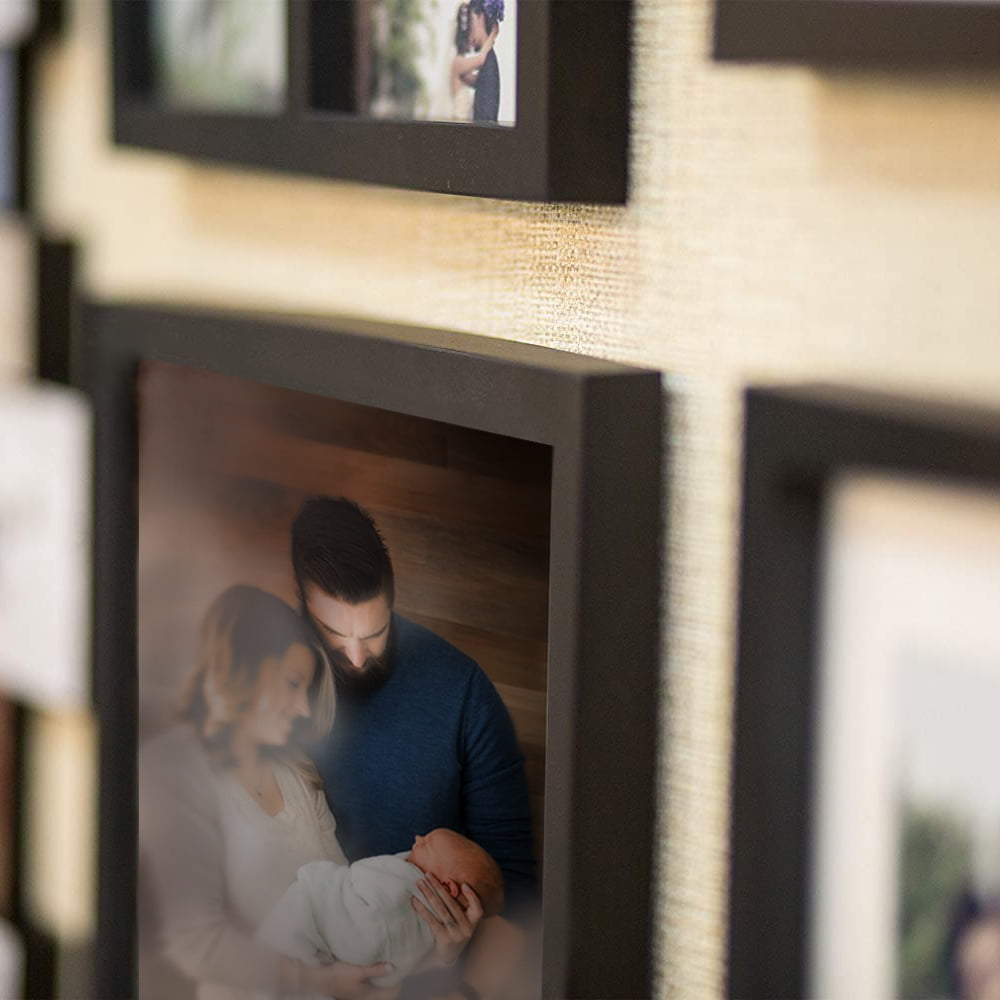 Elegant Photo Frame Complete Set With Decor Accessories | (6 Frame + 1 Accessory)