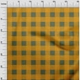 thumbnail image 2 of oneOone Cotton Jersey Olive Green Fabric Gingham Check Diy Clothing Quilting Fabric Print Fabric By Yard 58 Inches Wide, 2 of 4