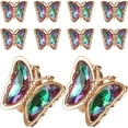 thumbnail image 4 of KAKOWELY 10pcs Butterfly Buttons Sewing Buttons Clothing Decorative Buttons DIY Button Material,0.63X"X0.51"X0.31", 4 of 5