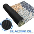 thumbnail image 6 of Long Mouse Pads for Desk,Blue Floral and Petal Pattern Desk Mats on Top Of Desks, Desk Mouse Pad Extra Large with 3mm Non-Slip Base and Stitched Edge for Gaming,Office,Work,Home 35.4"x15.7", 6 of 6