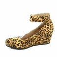 thumbnail image 2 of Women's Classic Causal Round Toe Low Wedge Platform Heel Shoe, 2 of 2