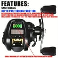 thumbnail image 2 of Electronic Baitcasting Reel - Variable Speed Control, Saltwater-Proof Design for Maximum Casting Performance | High-Torque Motor, Adjustable Braking System, Corrosion-Resistant Alloy Frame, 2 of 9