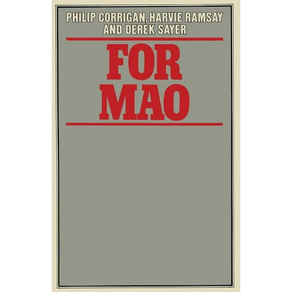 For Mao: Essays in Historical Materialism, (Paperback)