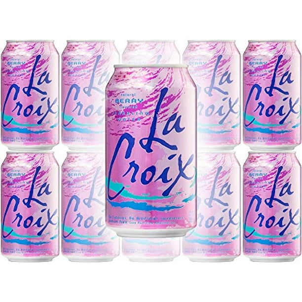 La Croix Berry Naturally Essenced Flavored Sparkling Water, 12 Oz Can