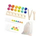 thumbnail image 4 of Bolas de arcoíris en tazas, juguetes de educación temprana, juguetes sensoriales preescolares para niños, motricidad fina, clasificación de colores y, 4 of 10